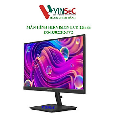 Màn hình LCD 22inch Hikvision DS-D5022F2-5V2 - Hàng Chính Hãng