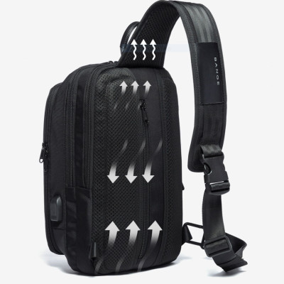 Túi đeo chéo đeo ngực nam cao cấp phong cách châu âu