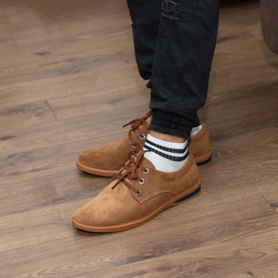 Giày oxford nam ORSIL chất liệu da lộn thời trang - ORSIL08