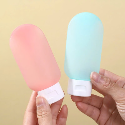 Set 3 tuýp chiết mỹ phẩm du lịch đựng dầu gội, sữa tắm, lotion, toner 60ML- Bộ chai lọ chiết mỹ phẩm tái sử dụng Phượt Dã Ngoại Đi Chơi Văn Phòng