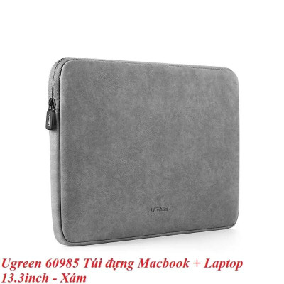 Ugreen UG60985LP187TK Màu Xám Túi đựng Macbook + Laptop 13.3inch - HÀNG CHÍNH HÃNG