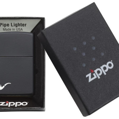 Bật Lửa Zippo Pipe Black Matte 218PL