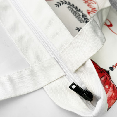 Túi canvas GIADO, túi vải bố, túi tote mẫu Huế bậc thang chùa Thiên Mụ