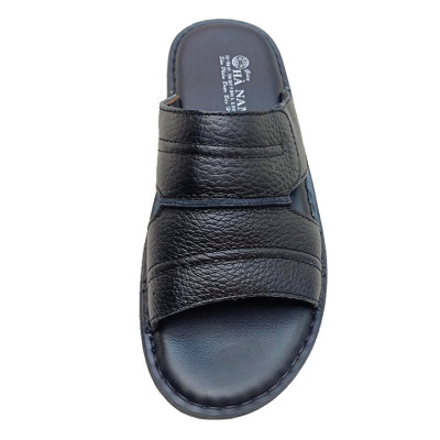 Dép Nam Quai Ngang Da Bò Thật TiTi ĐÔ Cao Cấp DN249d