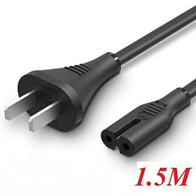 Ugreen UG40313CD159TK 1.5M Màu Đen Dây nguồn sạc số 8 - HÀNG CHÍNH HÃNG