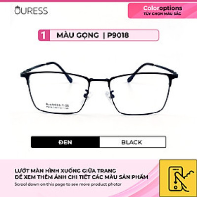 GỌNG KÍNH TITAN NAM (Titanium Pors Men) CHẤT LIỆU VƯỢT TRỘI SIÊU NHẸ SIÊU BỀN –  P9018