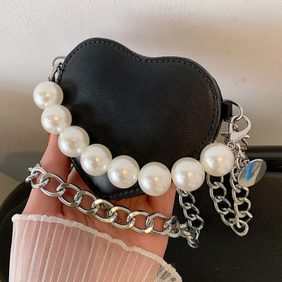 Dây đeo túi xách phối ngọc trai to nổi bật dây thay thế đeo túi ví nữ phụ kiện túi xách