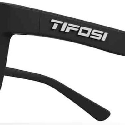 Kính mát thể thao Unisex Tifosi Swank - Gọng Satin Black, Tròng Smoke Bright Blue