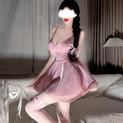 Váy Ngủ Công Chúa Hồng PASTEL – Nữ Tính Và Quyến Rũ Xoè Nhẹ Nhàng Tôn Lên Vòng Eo Thon Gọn C085