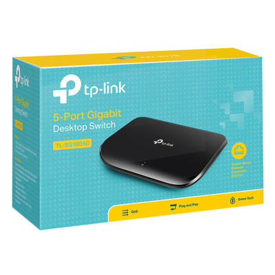 Switch 5 Cổng Gigabit Desktop TP-LINK TL-SG1005D - Hàng Chính Hãng