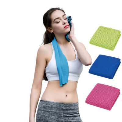 Khăn Lạnh Thể Thao Làm Mát,Thấm Hút Mồ Hôi Đa Năng MÀU XANH