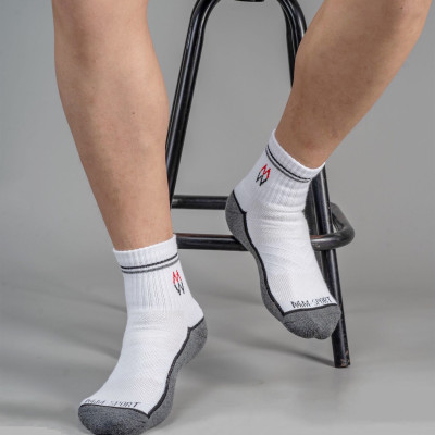 Combo 5 Đôi Tất Vớ Thể Thao, Vớ Đá Banh, Vớ Chạy Bộ Cổ Dài, Sợi Cotton Cao Cấp Chống Hôi Chân, Chống Phồng Rộp Chân, Chống Trượt Co Giãn 4 Chiều Mrm Manlywear - MM