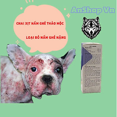 COMBO Viên ETO MODEX Sạch Ve, Ghẻ, Và Chai Xịt Nấm Ghẻ Nặng Thảo Dược Cho Chó Mèo, An Toàn Cho Thú Cưng