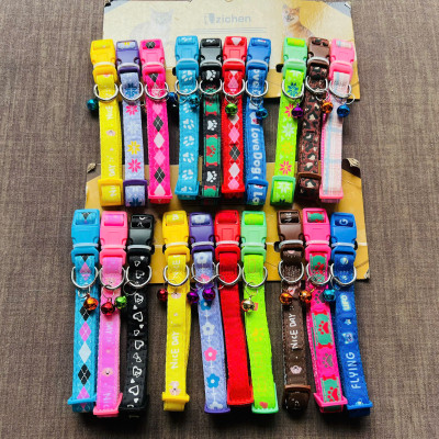 VÒNG CỔ SIÊU CUTE BẢNG LỚN 2.5CM SIZE 26-37CM CHO THÚ CƯNG CHÓ MÈO