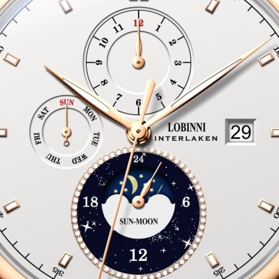 Đồng hồ nam chính hãng Lobinni No.13056-1