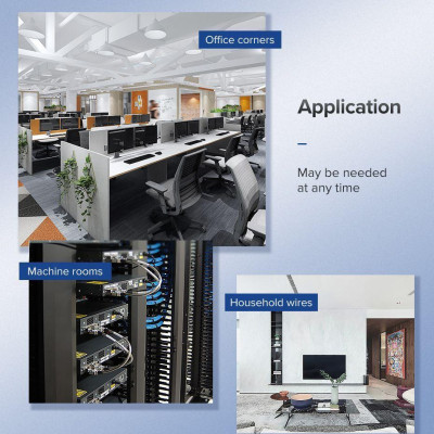 Ugreen UG60484LP124TK 2M cỡ 15mm băng dán Velcro màu đen ngang 1.5cm - HÀNG CHÍNH HÃNG