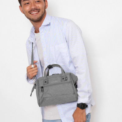 Túi Đeo Vai ANELLO Đeo 2 Kiểu Vải Polyester Chịu Nhiệt Cỡ Nhỏ AT-H1741