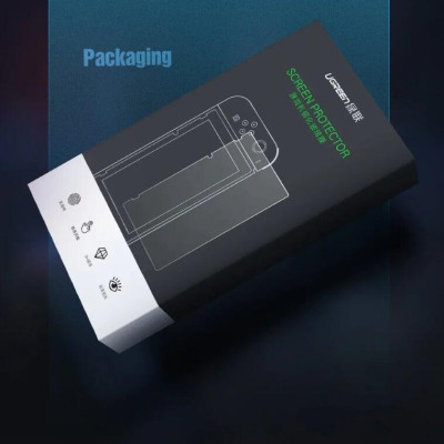 Ugreen UG50728LP153TK hộp 2 miếng Kính cường lực trong suốt cho máy game Nintendo độ cứng 9H cho máy game - HÀNG CHÍNH HÃNG