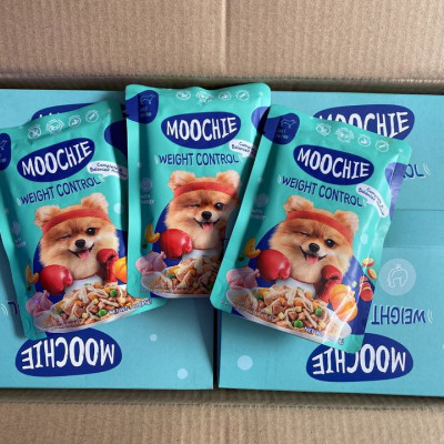 Pate thức ăn dành cho chó mọi lứa tuổi  thương hiệu Moochie dạng gói- gói 85gr