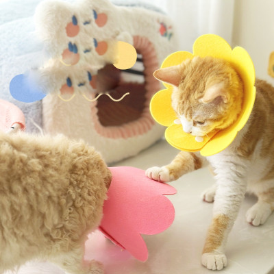 Loa chống liếm hình bông hoa dành cho chó mèo