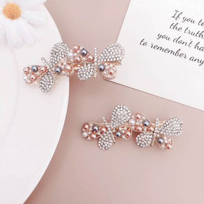 Kẹp tóc nữ hàn quốc NASI màu ngọc cao cấp xinh xắn dễ thương kẹp tóc mái phụ kiện tóc