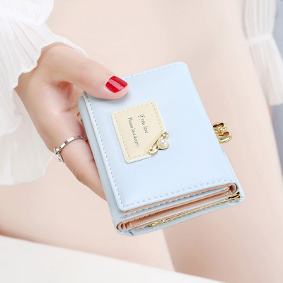 Ví bóp nữ mini cầm tay sang trọng VI-005 - Xanh dương 