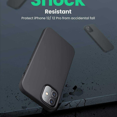 Ugreen UG20455LP418TK Iphone 12 Pro 6.1inch Màu Xanh Navy Ốp Lưng điện thoại Silicone - HÀNG CHÍNH HÃNG