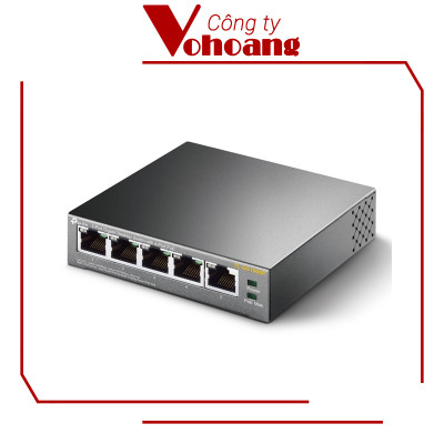 Thiết bị chia mạng Switch để bàn TP-LINK TL-SG1005P 4 Cổng POe - Hàng chính hãng