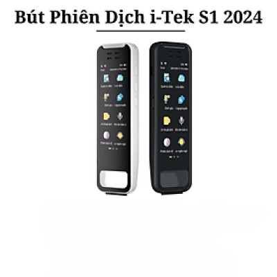 Bút Phiên Dịch Thông Minh i-Tek S1 2024- Máy Phiên Dịch Nhiều Ngôn Ngữ- Hàng Chính Hãng