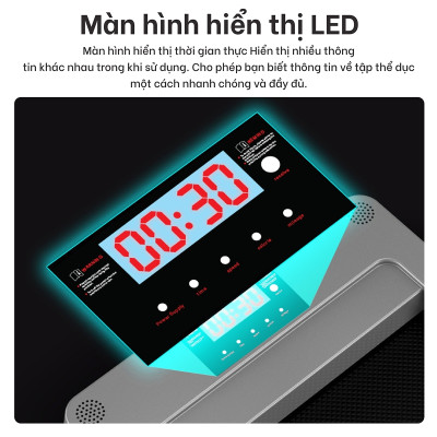 Máy chạy bộ TM310B- BLACK  thế hệ mới có điều khiển từ xa , máy đi bộ gia đình