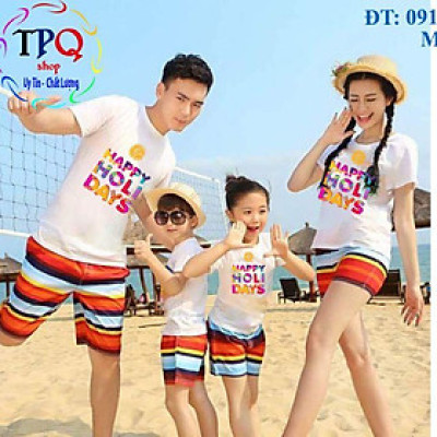 Đồ đôi đi biển xinh xắn chất vải đẹp -  HÀNG LOẠI 1-  giá nguyên bộ luôn quần và áo