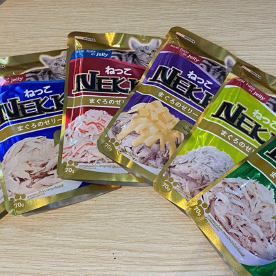 PATE NEKKO CHO MÈO THƠM NGON TÚI 70G