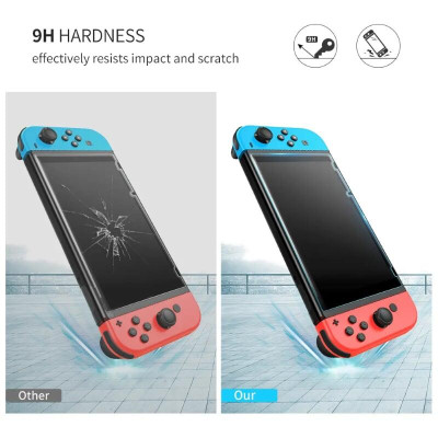Ugreen UG50728LP153TK hộp 2 miếng Kính cường lực trong suốt cho máy game Nintendo độ cứng 9H cho máy game - HÀNG CHÍNH HÃNG