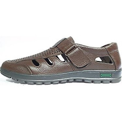 Giầy rọ nam nâu da bò_20868-2