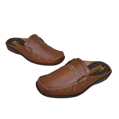 Dép Bít Mũi Nam HÀ NAM Da Bò Thật Cao Cấp GSB20132