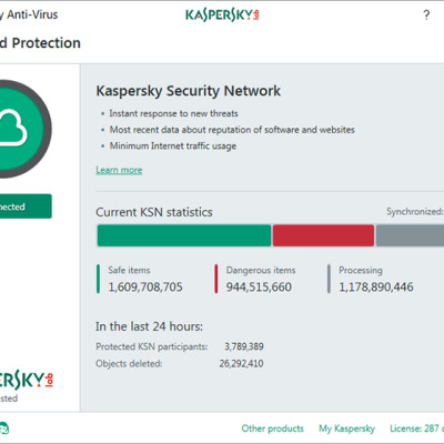 Kaspersky Anti Virus Cho 1 Máy Tính - KAV1U - Hàng chính hãng