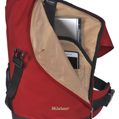 Balo Laptop Mikkor The Arnold Backpack TA005 (15") - Red