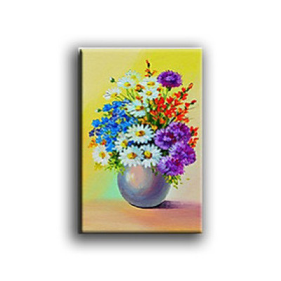 Tranh Canvas Suemall CV1408113 - Bình Hoa Sắc Màu 