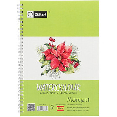 Sổ Lò Xo Vẽ Czenart 8731 A4 - 20 Tờ DL224 - Giao Mẫu Ngẫu Nhiên
