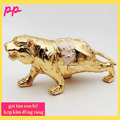 gạt tàn hổ hợp kim đồng 3 màu 2025 (tặng bộ 4 cọ vệ sinh vòi ấm nội địa nhật bản)