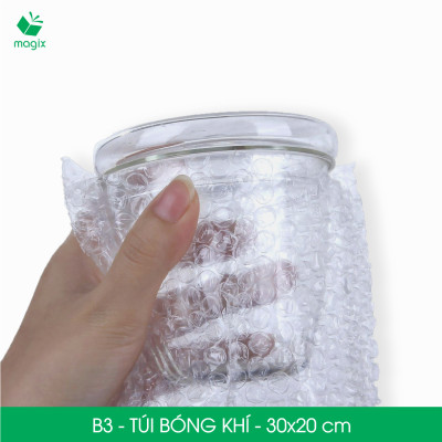 B3 - 30x20 cm - 100 Túi bóng khí chống sốc đóng hàng - Túi gói hàng, bọc chống sốc, xốp chống sốc