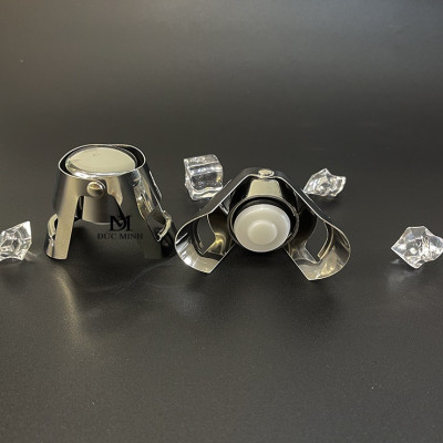 Nắp đậy chai rượu Champagne bằng thép không gỉ SUNWAY