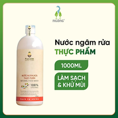 Nước Ngâm Rửa Thực Phẩm Fuwa3e Làm Sạch Th.uốc B.ảo Vệ Thực Vật Khử Mùi An Toàn Cho Bé 1L, 3.8L