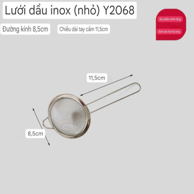 DỤNG CỤ CHAO VỚT VỢT LỌC ĐA NĂNG INOX - CHAO VỚT VỢT LỌC BỘT LỌC DẦU LỌC MỠ VỚT THỨC ĂN NHÀ HÀNG QUÁN ĂN, LỌC NƯƠC CHANH CAM ĐỒ UỐNG CÓ NHIỀU SIZE LỰA CHỌN
