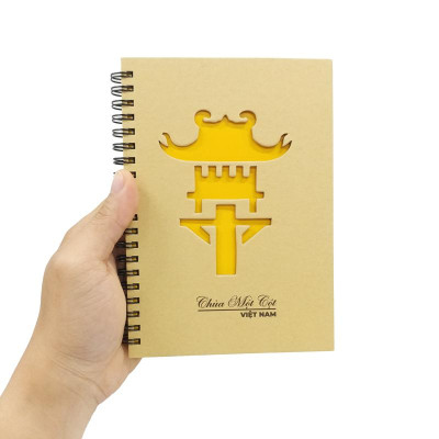 Sổ Lò Xo Khuôn Bế Phong Cảnh Việt Nam - The Sun 04 - Chùa Một Cột