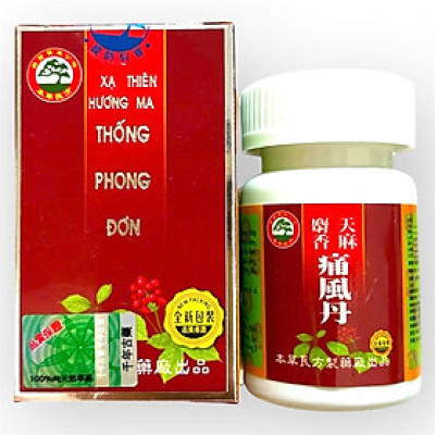 Viên uống Xạ hương thiên ma thống phong đơn xuất xứ Malaysia hỗ trợ đau lưng, nhức xương, phong thấp, viêm khớp - Hộp 30 viên - Mã số 1498
