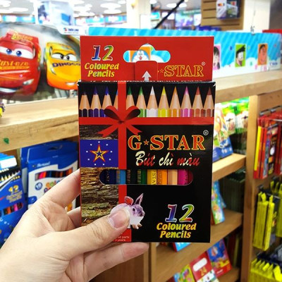 Chì 12 Màu GStar Ngắn