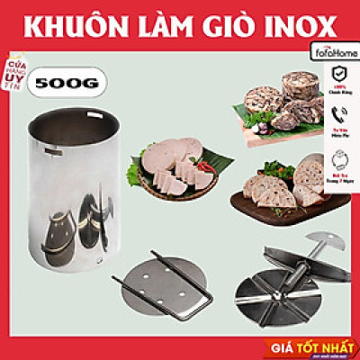 Khuôn Làm Giò Inox Loại 0.5kg Khuôn Giò Xào Hay Khuôn Làm Giò Thủ