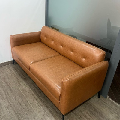 Sofa băng bọc da căn hộ, chung cư Juno Sofa nhiều màu lựa chọn 