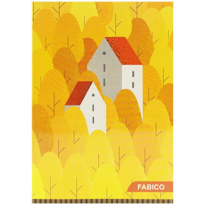 Combo 5 Tập Sinh Viên 4 Dòng Kẻ - 200 Trang 70gsm - Elephant FI622533 (Mẫu Màu Giao Ngẫu Nhiên)